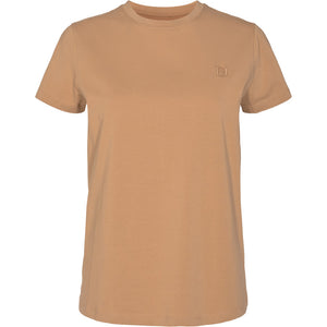 Pieszak Jeans PD-PD SWAN O-neck Tee Tops & T-shirts 76 camel