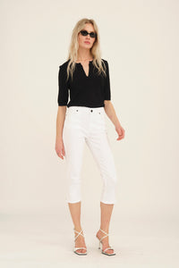 Pieszak Jeans PD-Poline Capri Jeans & Pants 01 White