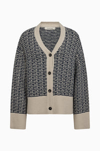 Pieszak Jeans PD-Talia Knit Cardigan Knitwear 585 Midnight Navy