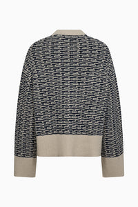 Pieszak Jeans PD-Talia Knit Cardigan Knitwear 585 Midnight Navy