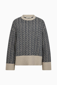 Pieszak Jeans PD-Talia Knit Pullover Knitwear 585 Midnight Navy