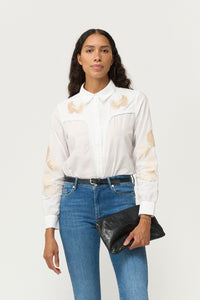 Pieszak Jeans PD-Victoria Whitney Shirt Shirts & Blouses 011 Optical white