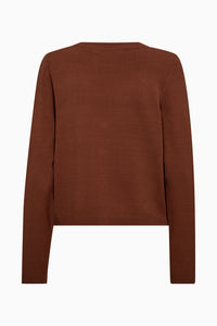 Pieszak Jeans PD-Vigga LS Cardigan Knitwear 71 Warm brown