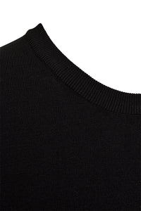Pieszak Jeans PD-Vigga LS O-Neck Knit Knitwear 9 Black