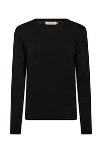 Pieszak Jeans PD-Vigga LS O-Neck Knit Knitwear 9 Black