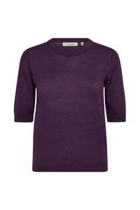 Pieszak Jeans PD-Vigga SS Lurex Knit Knitwear 411 Diva Purple