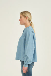 Pieszak Jeans PD-Winifred Boheme Shirt Shirts & Blouses 512 Chambrey Blue