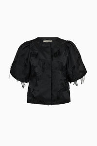 Pieszak Jeans PD-Winnie Puffy Flamingo Jacket Coats & Jackets 9 Black