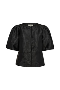 Pieszak Jeans PD-Winnie Puffy SS Jacket Shirts & Blouses 9 Black