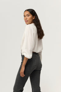 Pieszak Jeans PD-Wiona Bib Shirt Shirts & Blouses 01 White