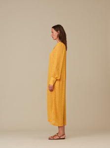 Pieszak Jeans Ziger button maxi dress Dresses 1 Yellow